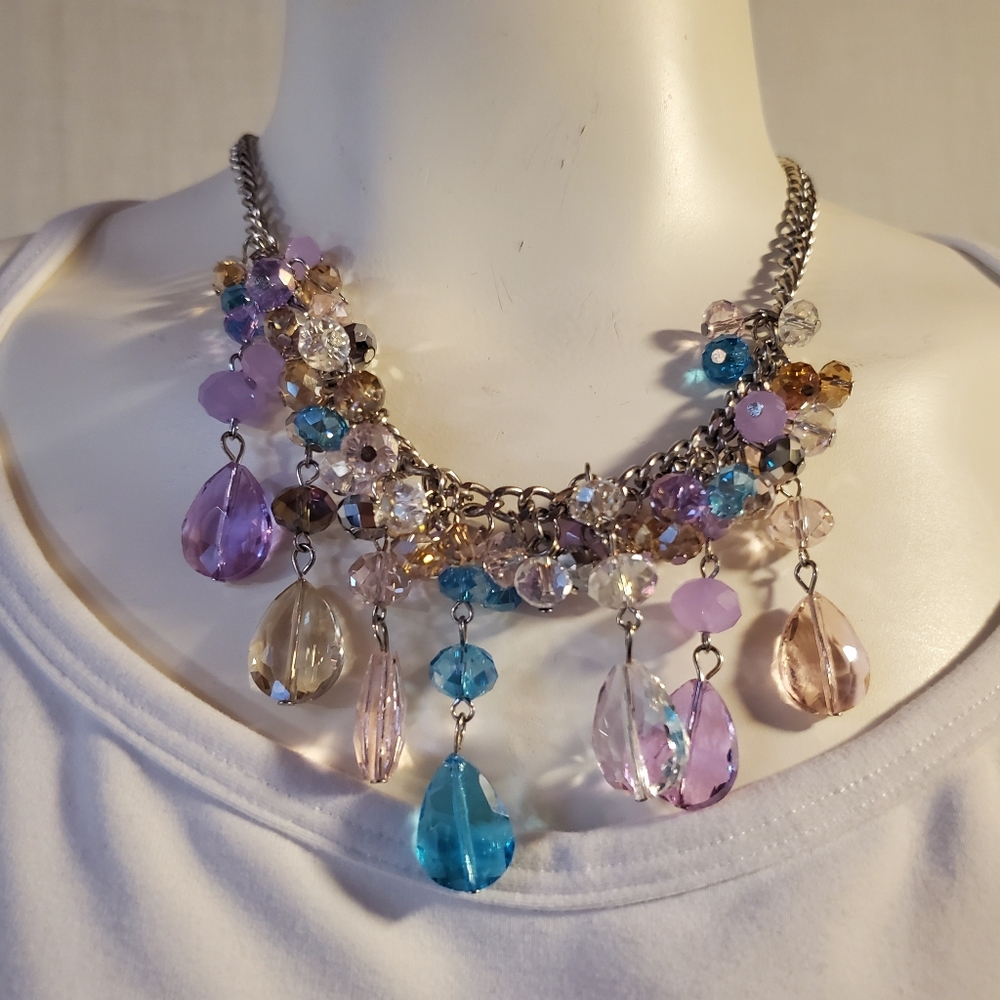 Colorful Glass Beaded‎ Necklace